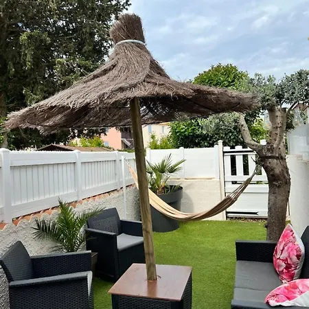 Studio Rez De Jardin A 900 M De La Plage